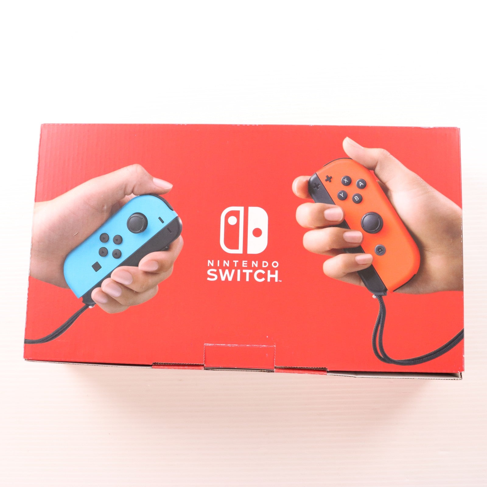 【中古即納】[Switch] (本体) Nintendo Switch(ニンテンドースイッチ) Joy-Con(L) ネオンブルー/(R) ネオンレッド 任天堂(HAD-S-KABAA)(20190830)