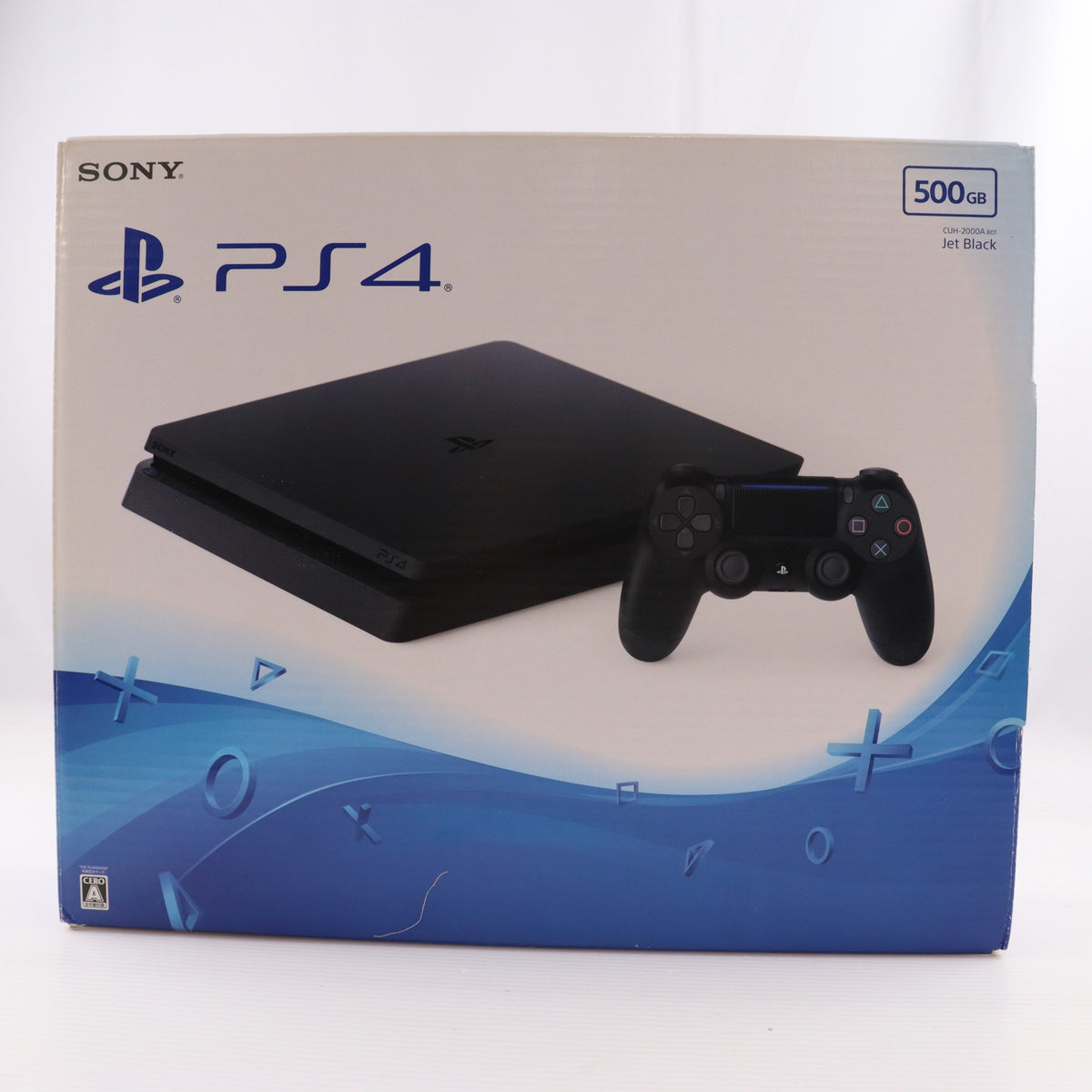 【中古即納】[PS4] (本体) PlayStation 4(プレイステーション4) ジェット・ブラック HDD500GB SIE(CUH-2000AB01)(20160915)