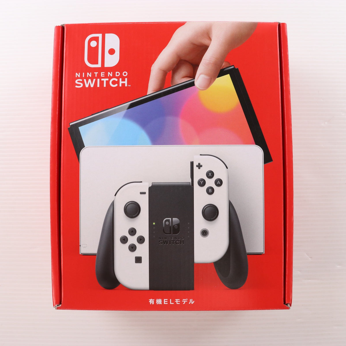 【中古即納】[Switch] (本体) Nintendo Switch(ニンテンドースイッチ) 有機ELモデル Joy-Con(L)/(R) ホワイト 任天堂(HEG-S-KAAAA)(20211008)