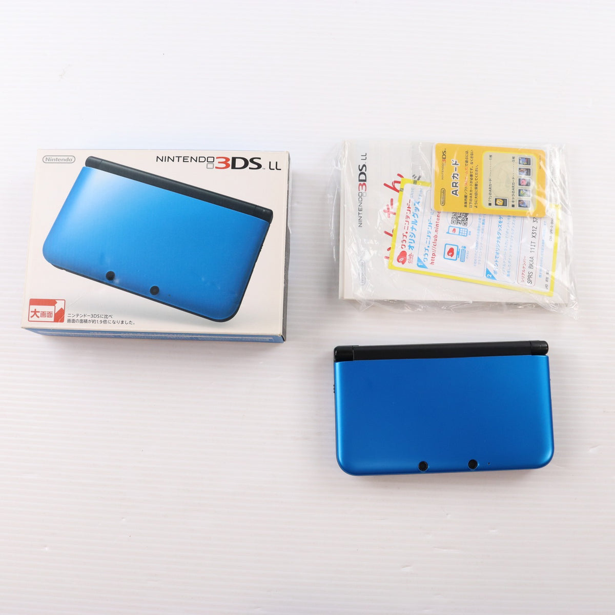 【中古即納】[3DS] (本体) ニンテンドー3DS LL ブルー×ブラック 任天堂(SPR-S-BAKK)(20121011)
