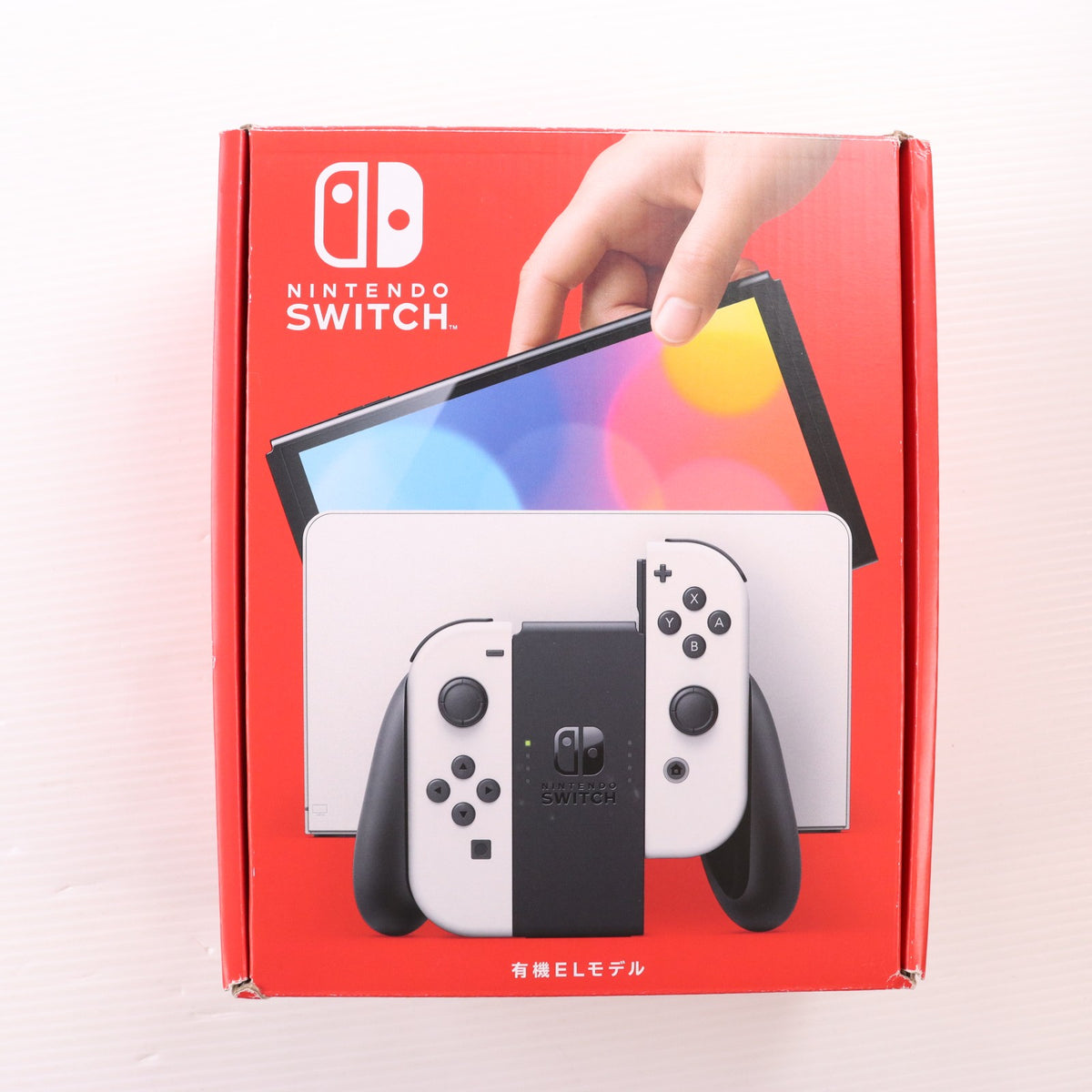 【中古即納】[Switch] (本体) Nintendo Switch(ニンテンドースイッチ) 有機ELモデル Joy-Con(L)/(R) ホワイト 任天堂(HEG-S-KAAAA)(20211008)