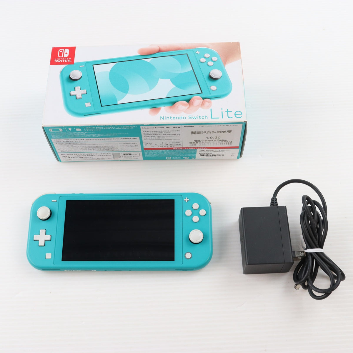【中古即納】[Switch] (本体) Nintendo Switch Lite(ニンテンドースイッチライト) ターコイズ 任天堂(HDH-S-BAZAA)(20190920)
