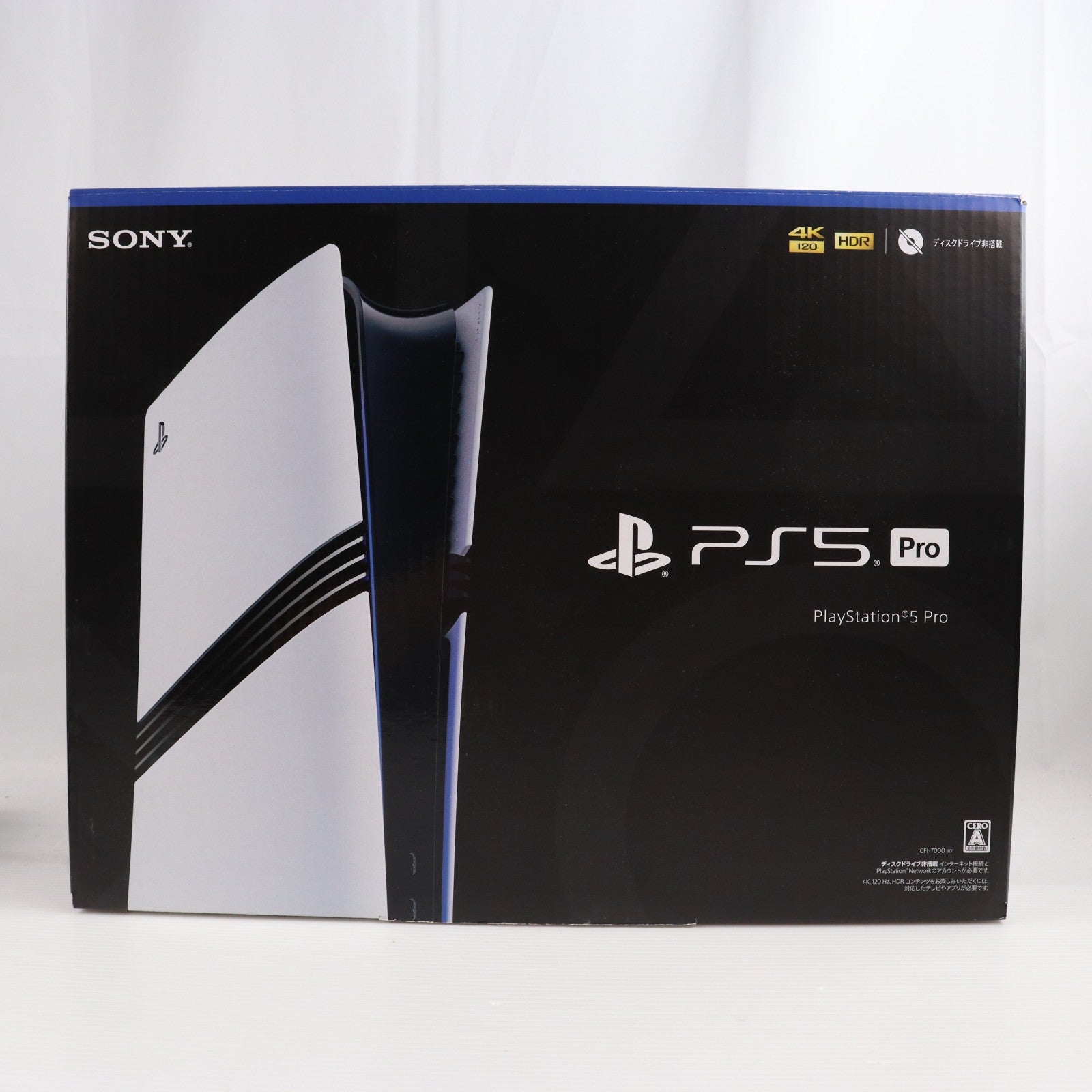 【中古即納】[PS5] (本体) PlayStation5 Pro(プレイステーション5 プロ) SIE(CFI-7000B01)(20241107)