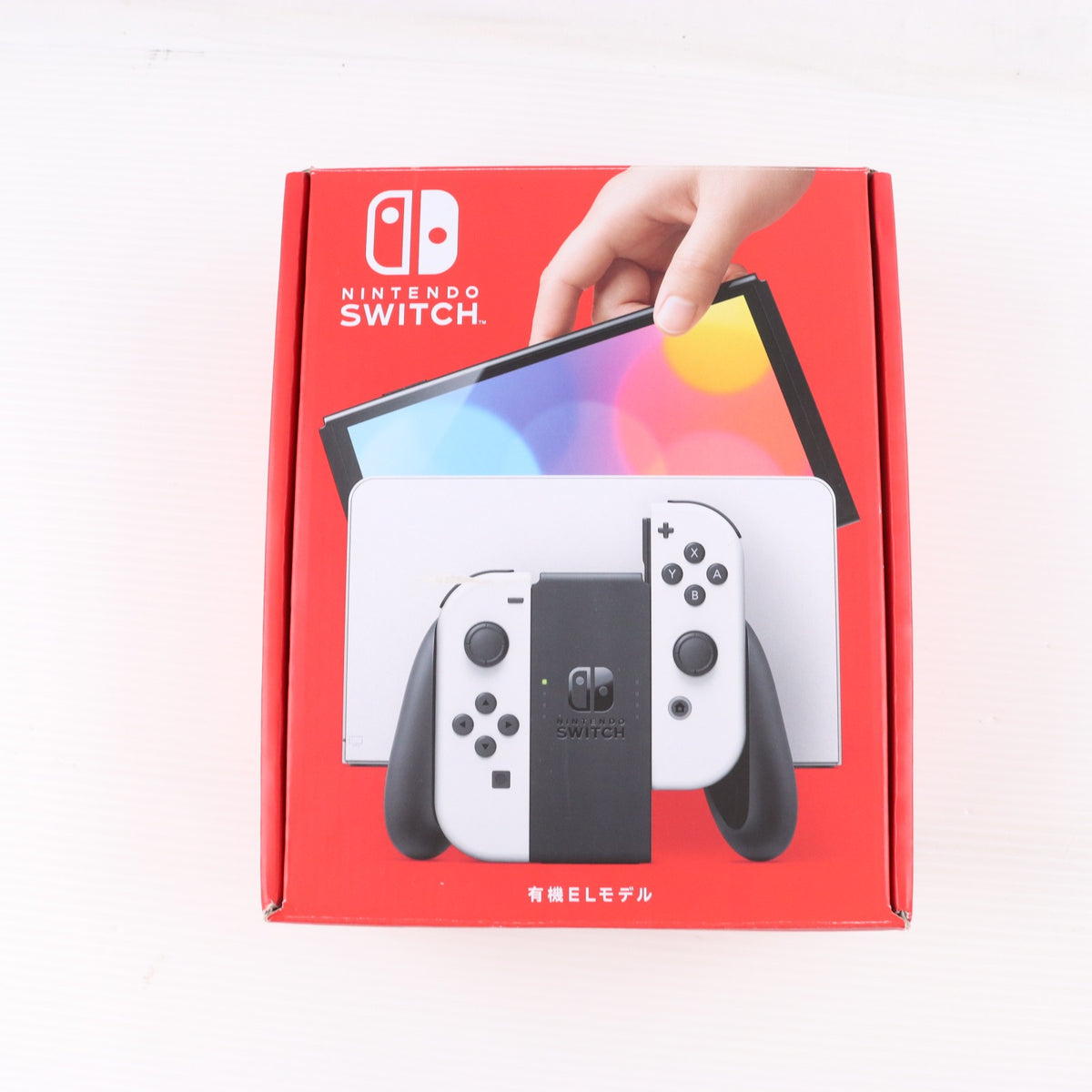 【中古即納】[Switch] (本体) Nintendo Switch(ニンテンドースイッチ) 有機ELモデル Joy-Con(L)/(R) ホワイト 任天堂(HEG-S-KAAAA)(20211008)