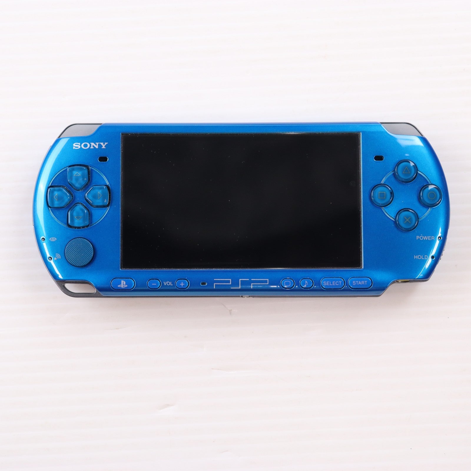 【中古即納】[PSP] (本体) PlayStation Portable(プレイステーション・ポータブル) バリューパック バイブラント・ブルー SCE(PSPJ-30002)(20090305)