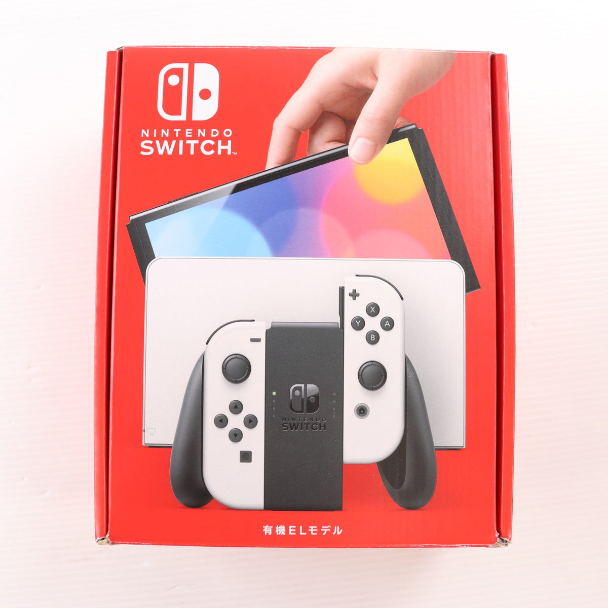 【中古即納】[Switch] (本体) Nintendo Switch(ニンテンドースイッチ) 有機ELモデル Joy-Con(L)/(R) ホワイト 任天堂(HEG-S-KAAAA)(20211008)