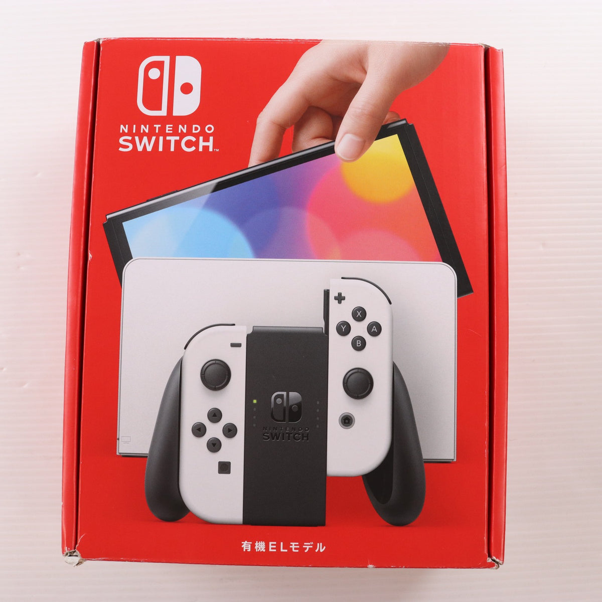 【中古即納】[Switch] (本体) Nintendo Switch(ニンテンドースイッチ) 有機ELモデル Joy-Con(L)/(R) ホワイト 任天堂(HEG-S-KAAAA)(20211008)