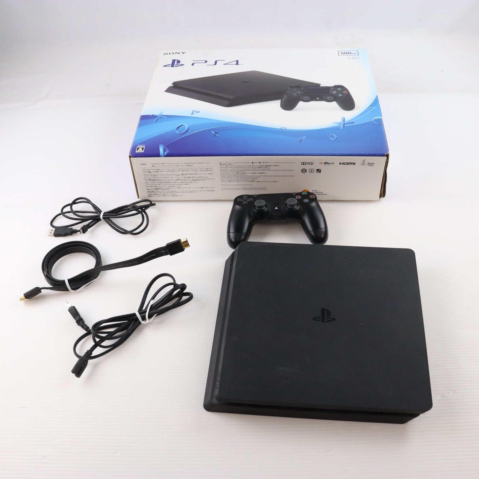 【中古即納】[PS4] (本体) PlayStation 4(プレイステーション4) ジェット・ブラック HDD500GB SIE(CUH-2000AB01)(20160915)