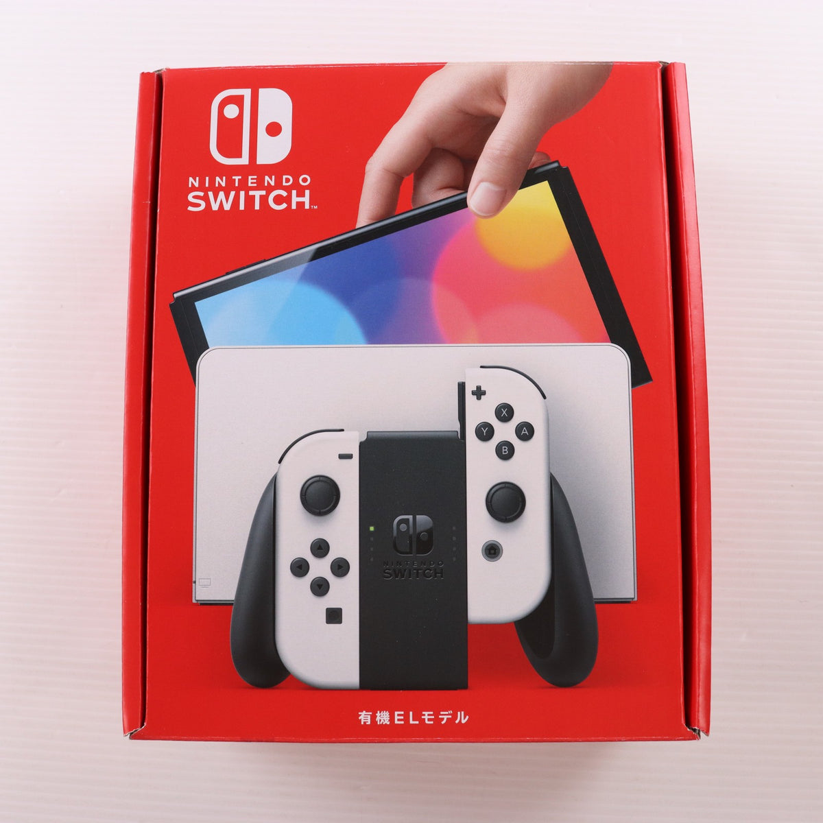 【中古即納】[Switch] (本体) Nintendo Switch(ニンテンドースイッチ) 有機ELモデル Joy-Con(L)/(R) ホワイト 任天堂(HEG-S-KAAAA)(20211008)