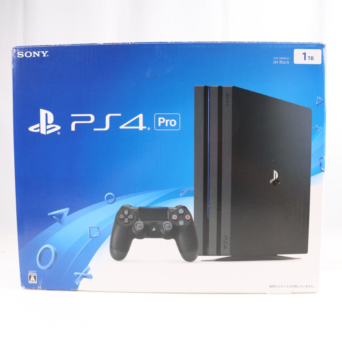 【中古即納】[PS4] (本体) PlayStation 4 Pro(プレイステーション4 プロ) ジェット・ブラック 1TB SIE(CUH-7000BB01)(20161110)
