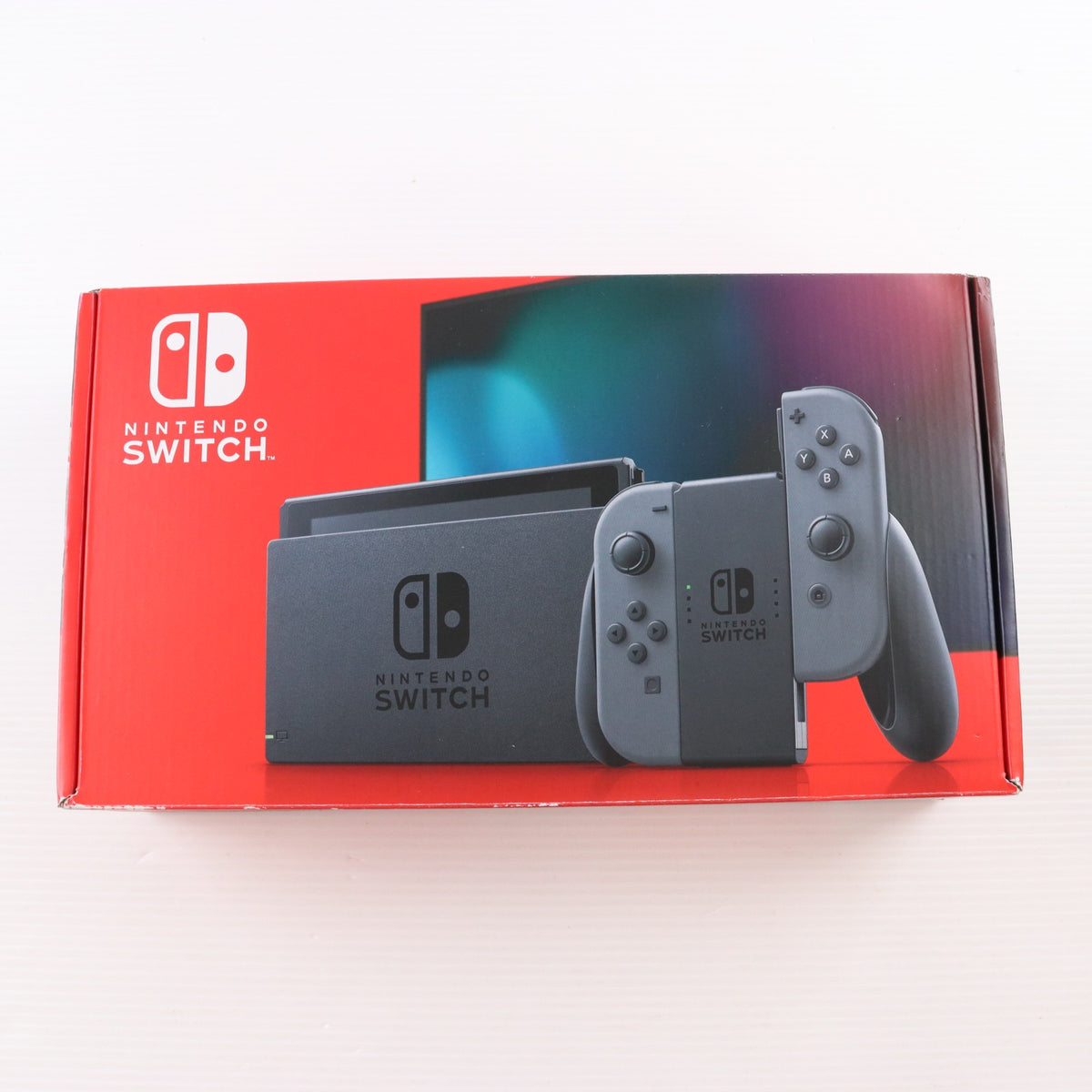 【中古即納】[Switch] (本体) Nintendo Switch(ニンテンドースイッチ) Joy-Con(L)/R グレー 任天堂(HAD-S-KAAAA)(20190830)
