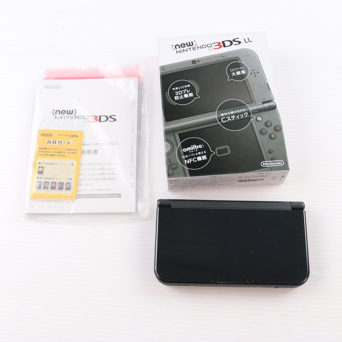 【中古即納】[3DS] (本体) Newニンテンドー3DS LL メタリックブラック 任天堂(RED-S-VAAA)(20141011)