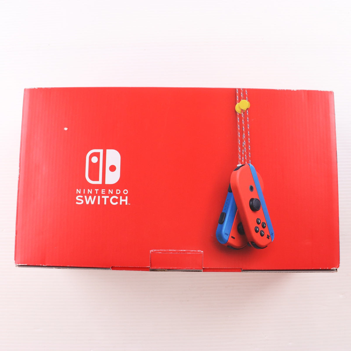 【中古即納】[Switch] (本体) Nintendo Switch(ニンテンドースイッチ) マリオレッド×ブルー セット 任天堂(HAD-S-RAAAF)(20210212)