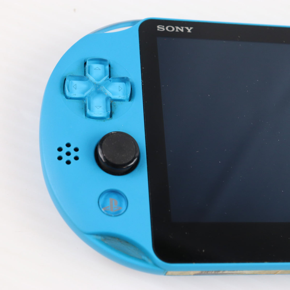 【中古即納】[PSVita] (本体) PlayStation Vita(プレイステーション ヴィータ) Wi-Fiモデル アクア・ブルー SCE(PCH-2000ZA23)(20150917)