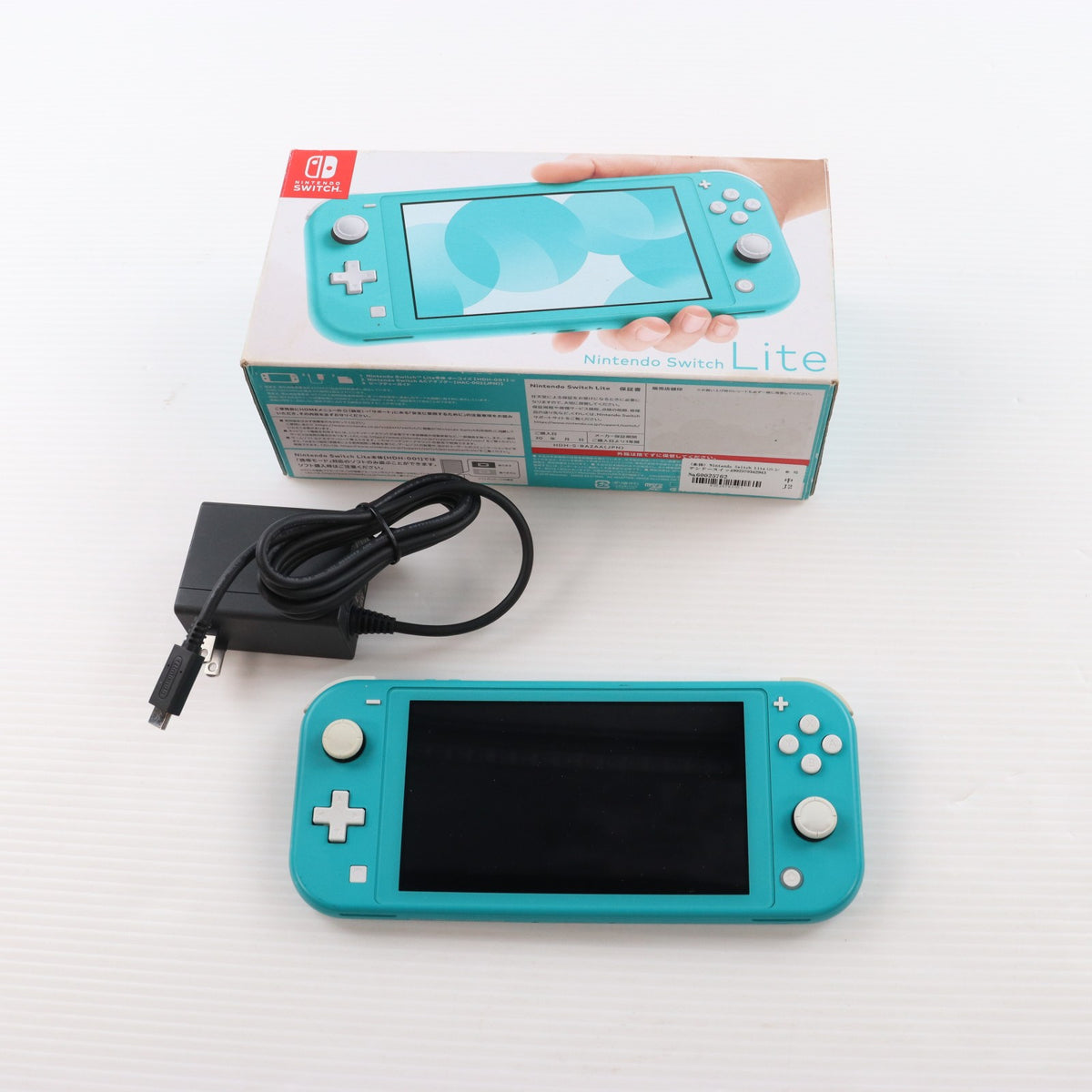 【中古即納】[Switch] (本体) Nintendo Switch Lite(ニンテンドースイッチライト) ターコイズ 任天堂(HDH-S-BAZAA)(20190920)