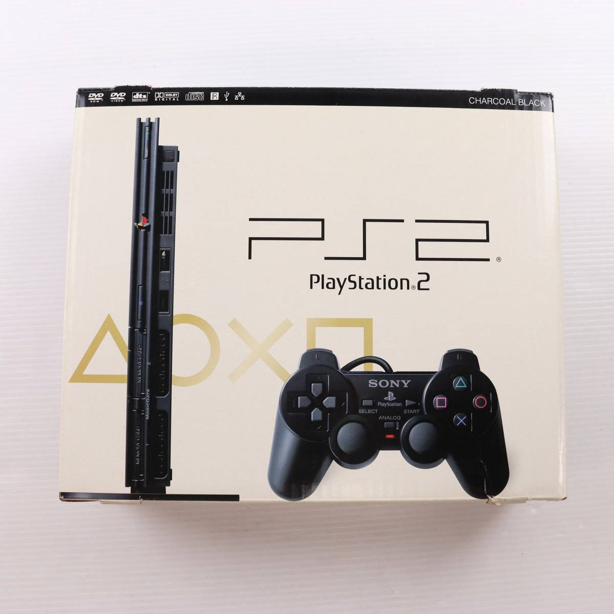 【中古即納】[PS2] (本体) PlayStation 2(プレイステーション2) チャコール・ブラック SCE(SCPH-79000CB)(20070701)