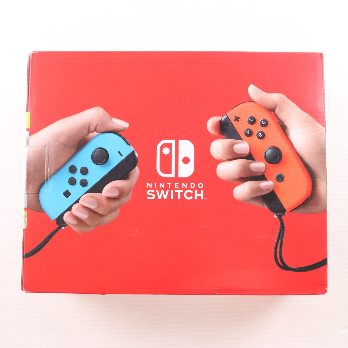 【中古即納】[Switch] (本体)(未使用) Nintendo Switch(ニンテンドースイッチ) Joy-Con(L) ネオンブルー/R ネオンレッド 任天堂(HAD-S-KABAH)(20190830)