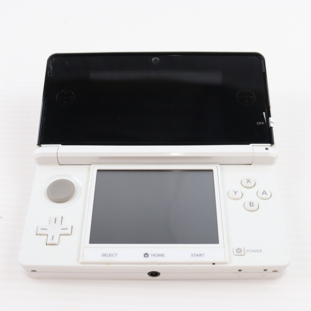 【中古即納】[3DS] (本体) ニンテンドー3DS ピュアホワイト 任天堂(CTR-S-WEBA)(20131010)