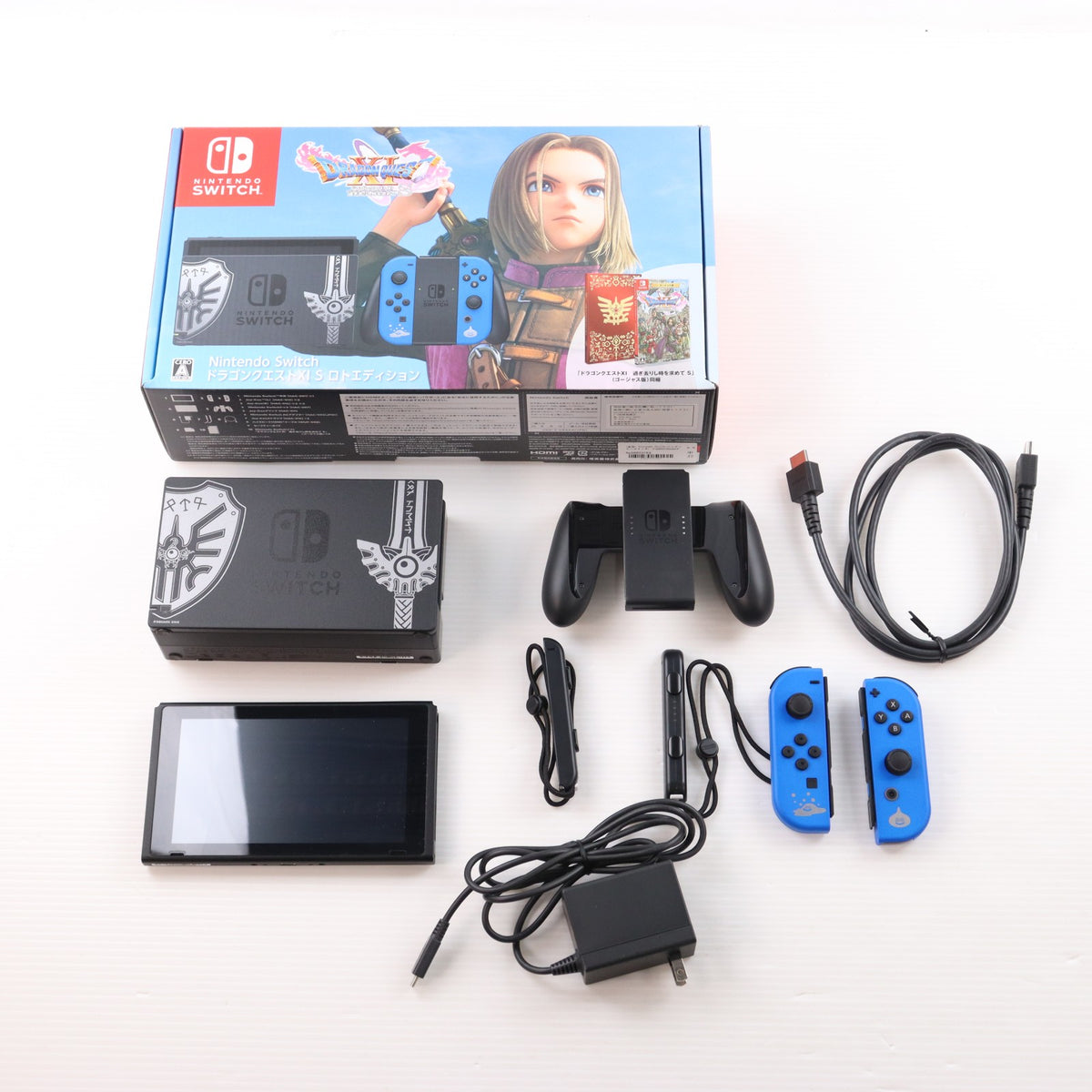 【中古即納】[Switch] (本体) Nintendo Switch(ニンテンドースイッチ) ドラゴンクエストXI S ロトエディション 任天堂(HAC-S-KBAEA)(20190927)
