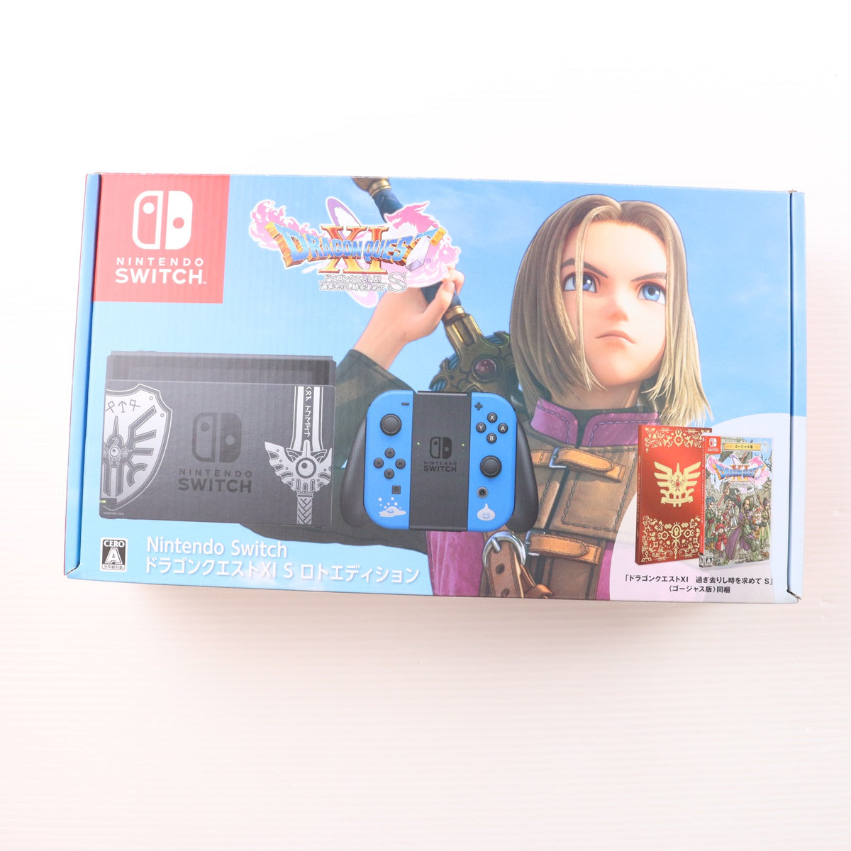 【中古即納】[Switch] (本体) Nintendo Switch(ニンテンドースイッチ) ドラゴンクエストXI S ロトエディション 任天堂(HAC-S-KBAEA)(20190927)