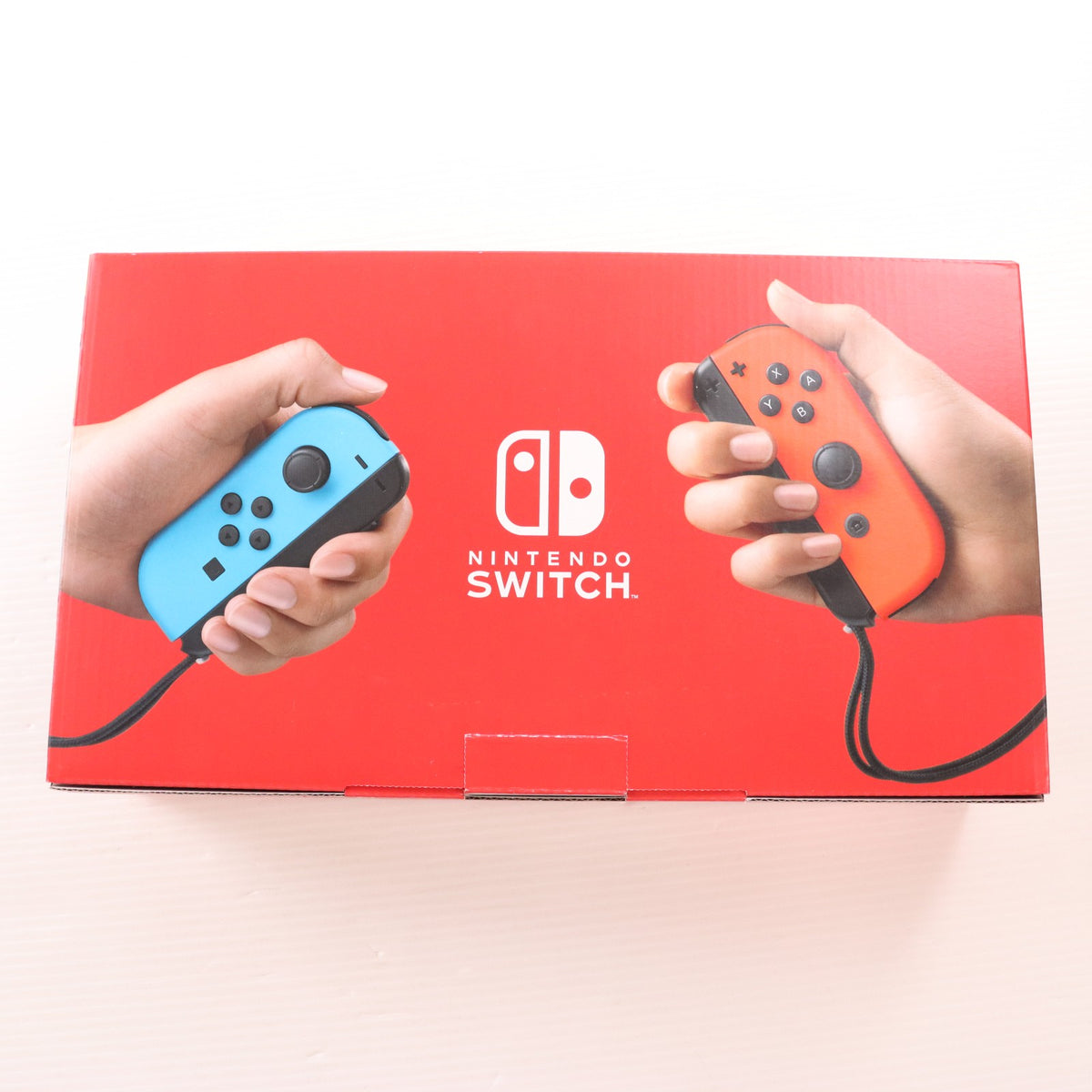 【中古即納】[Switch] (本体) Nintendo Switch(ニンテンドースイッチ) Joy-Con(L) ネオンブルー/(R) ネオンレッド 任天堂(HAD-S-KABAA)(20190830)