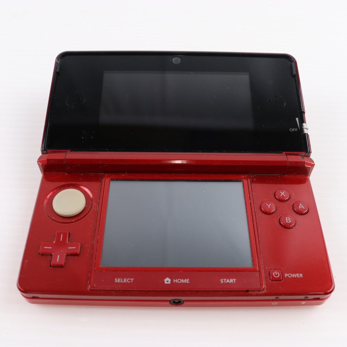 【中古即納】[3DS] (本体) ニンテンドー3DS フレアレッド 任天堂(CTR-S-RAAA)(20110714)