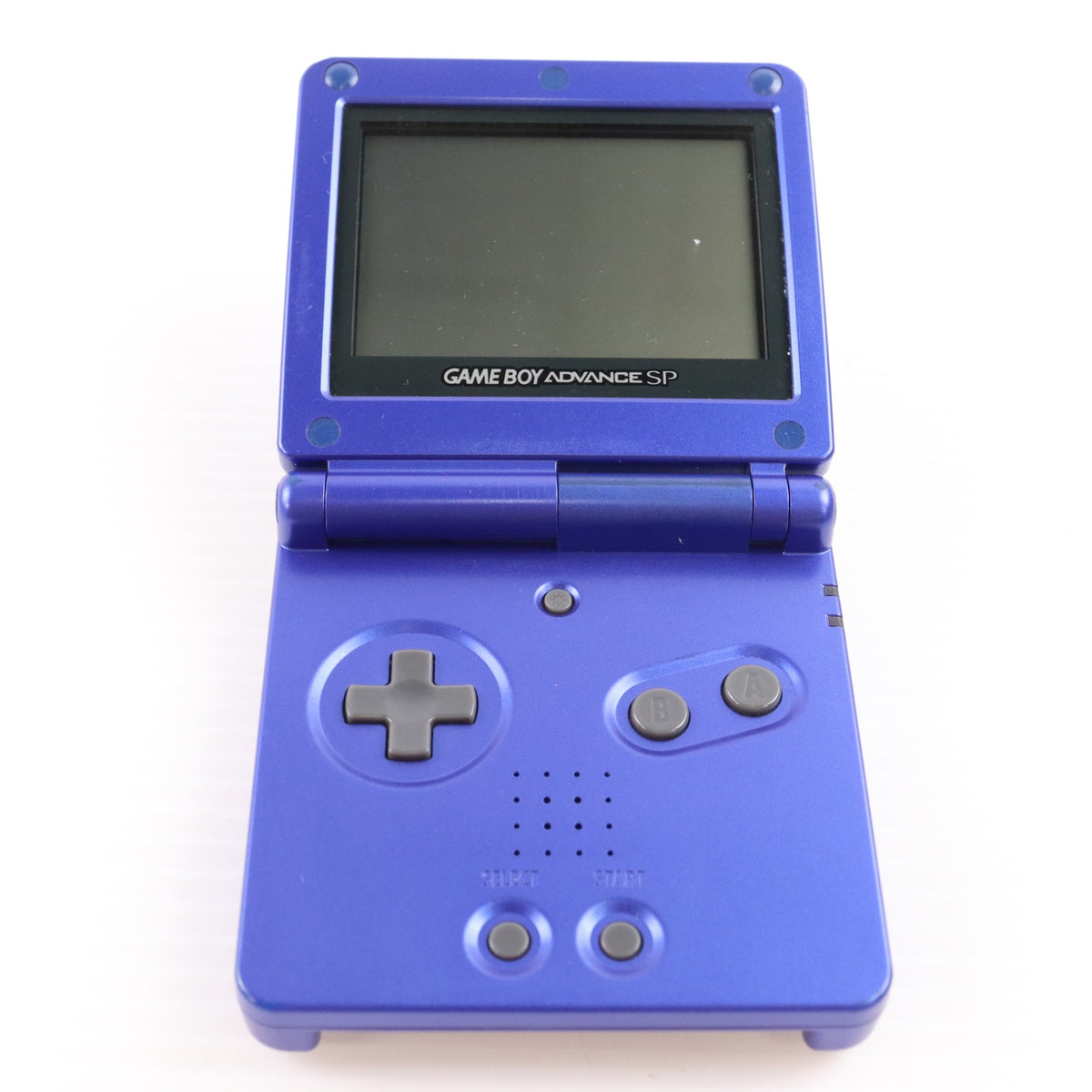 【中古即納】[GBA] (本体) GAMEBOY ADVANCE SP(ゲームボーイアドバンスSP) アズライトブルー 任天堂(AGS-S-ZBA)(20030214)