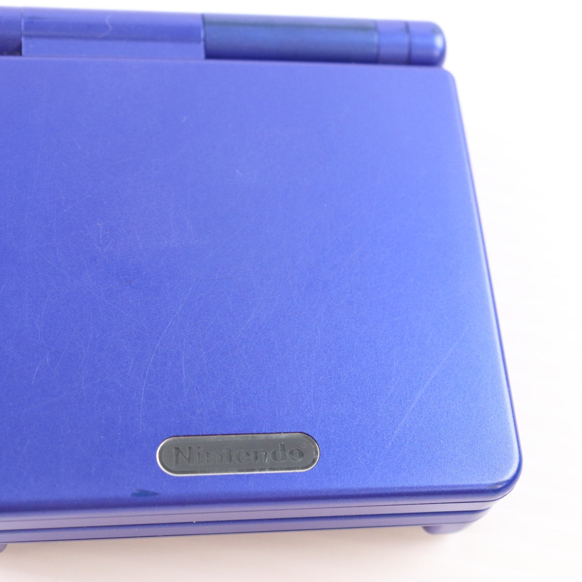 【中古即納】[GBA] (本体) GAMEBOY ADVANCE SP(ゲームボーイアドバンスSP) アズライトブルー 任天堂(AGS-S-ZBA)(20030214)