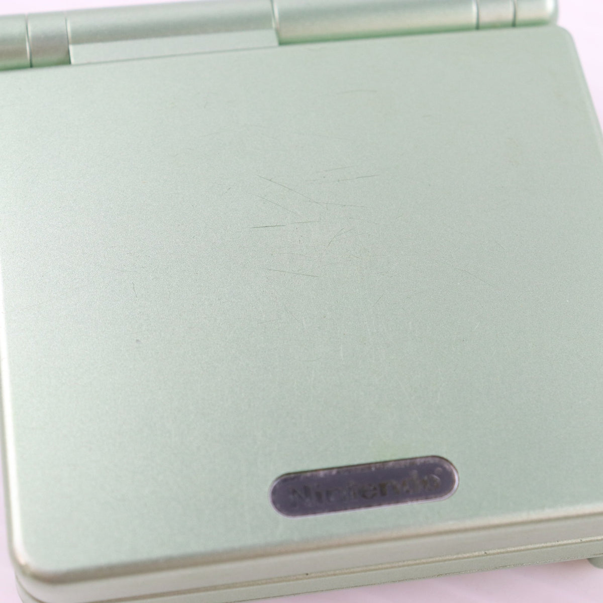 【中古即納】[GBA] (本体) GAMEBOY ADVANCE SP(ゲームボーイアドバンスSP) パールグリーン 任天堂(AGS-S-PMA)(20041118)
