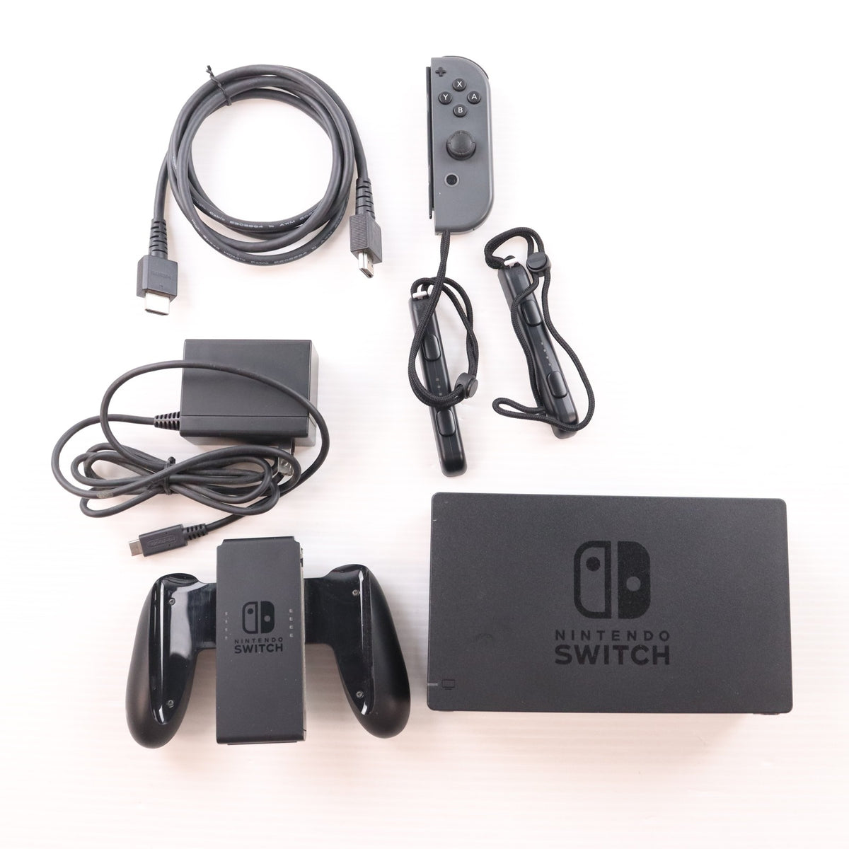 【中古即納】[Switch] (本体) Nintendo Switch(ニンテンドースイッチ) Joy-Con(L)/R グレー 任天堂(HAC-S-KAAAA)(20170303)
