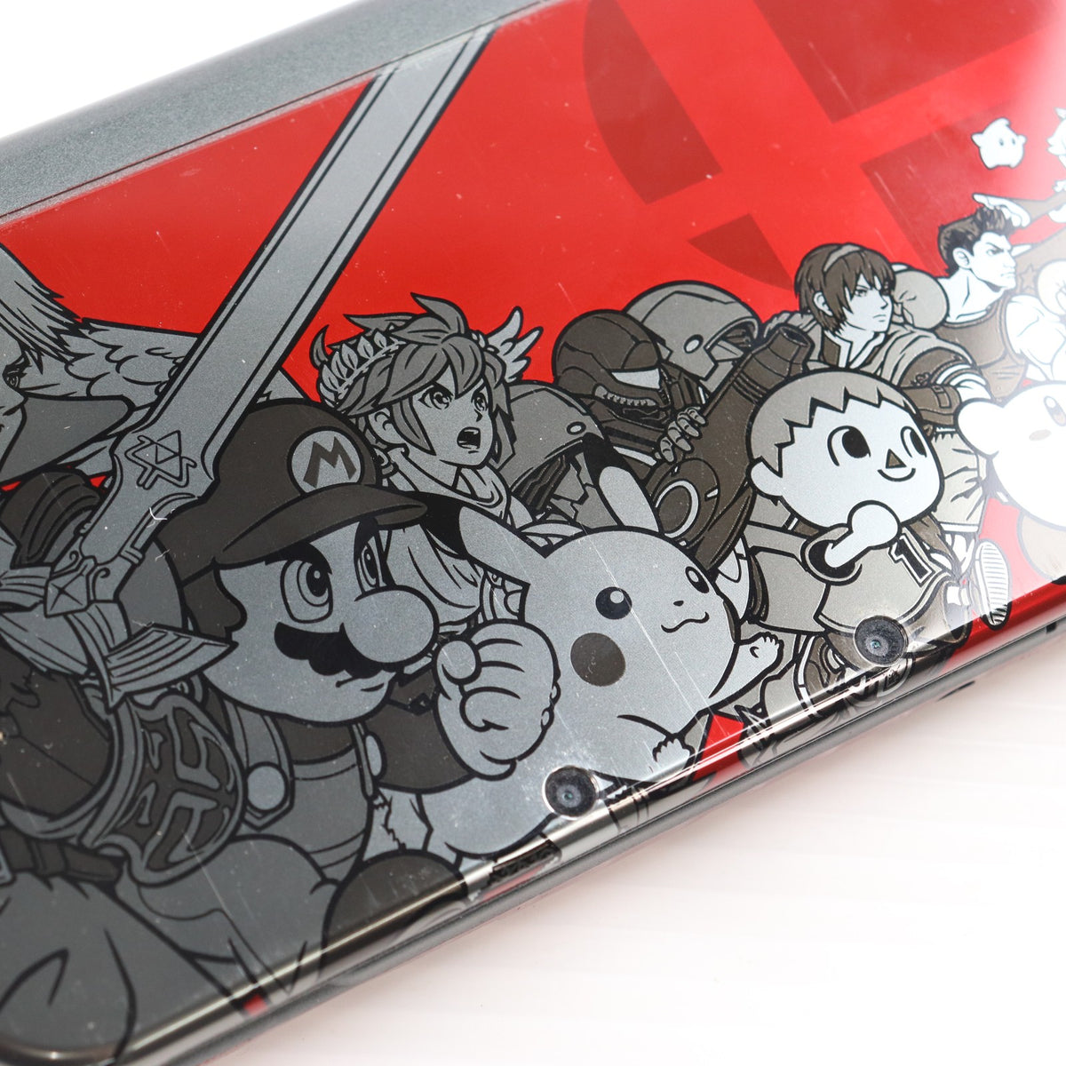 【中古即納】[3DS] (本体) Newニンテンドー3DS LL 大乱闘スマッシュブラザーズ エディション 任天堂(RED-S-RBAA)(20141108)