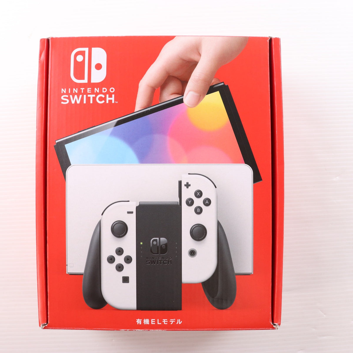 【中古即納】[Switch] (本体) Nintendo Switch(ニンテンドースイッチ) 有機ELモデル Joy-Con(L)/(R) ホワイト 任天堂(HEG-S-KAAAA)(20211008)