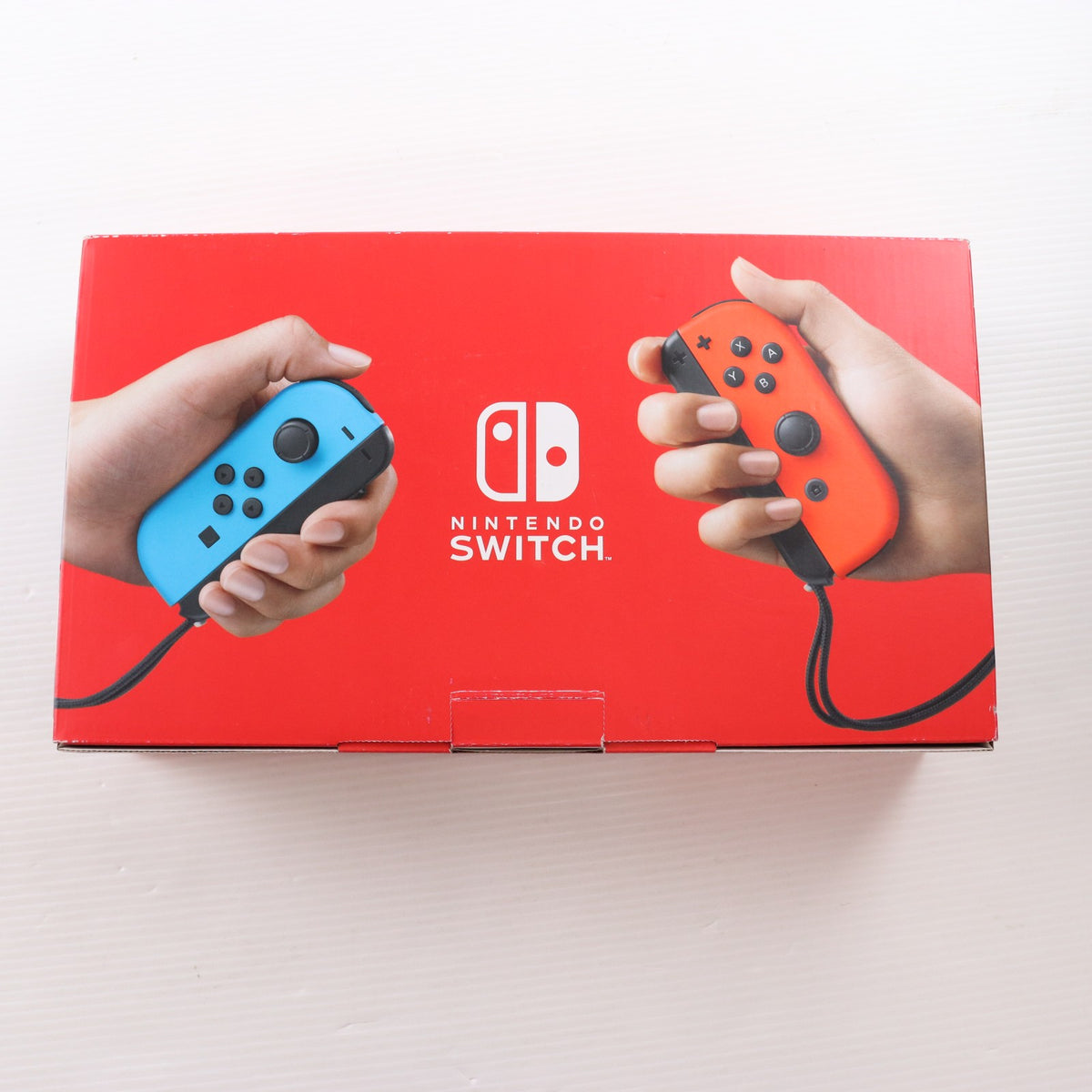 【中古即納】[Switch] (本体) Nintendo Switch(ニンテンドースイッチ) Joy-Con(L) ネオンブルー/(R) ネオンレッド 任天堂(HAD-S-KABAA)(20190830)