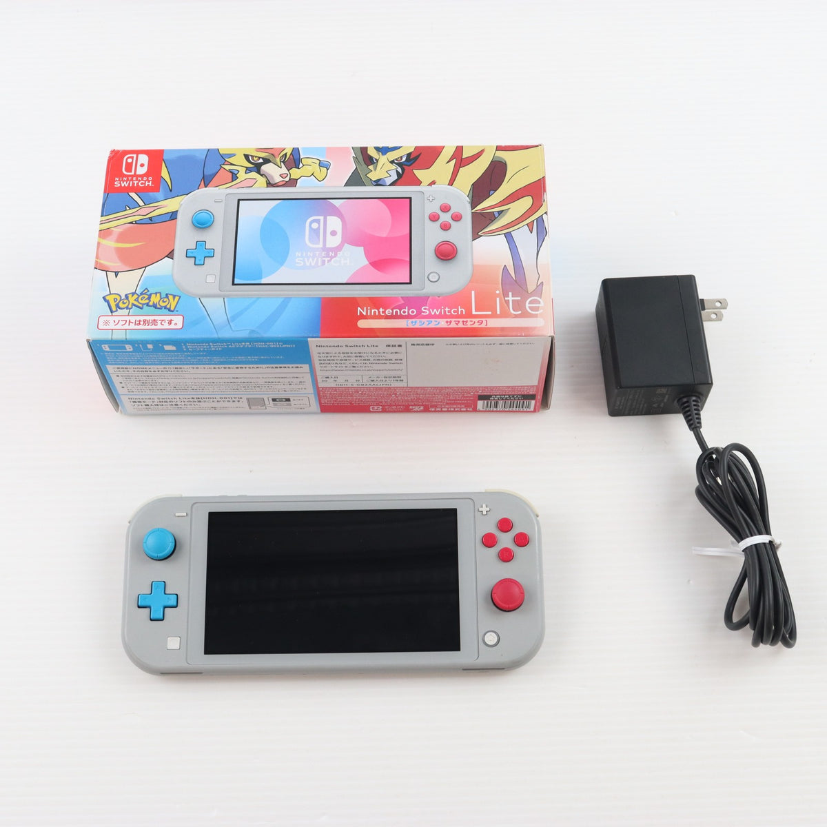 【中古即納】[Switch] (本体) Nintendo Switch Lite(ニンテンドースイッチライト) ザシアン・ザマゼンタ 任天堂(HDH-S-GBZAA)(20191101)