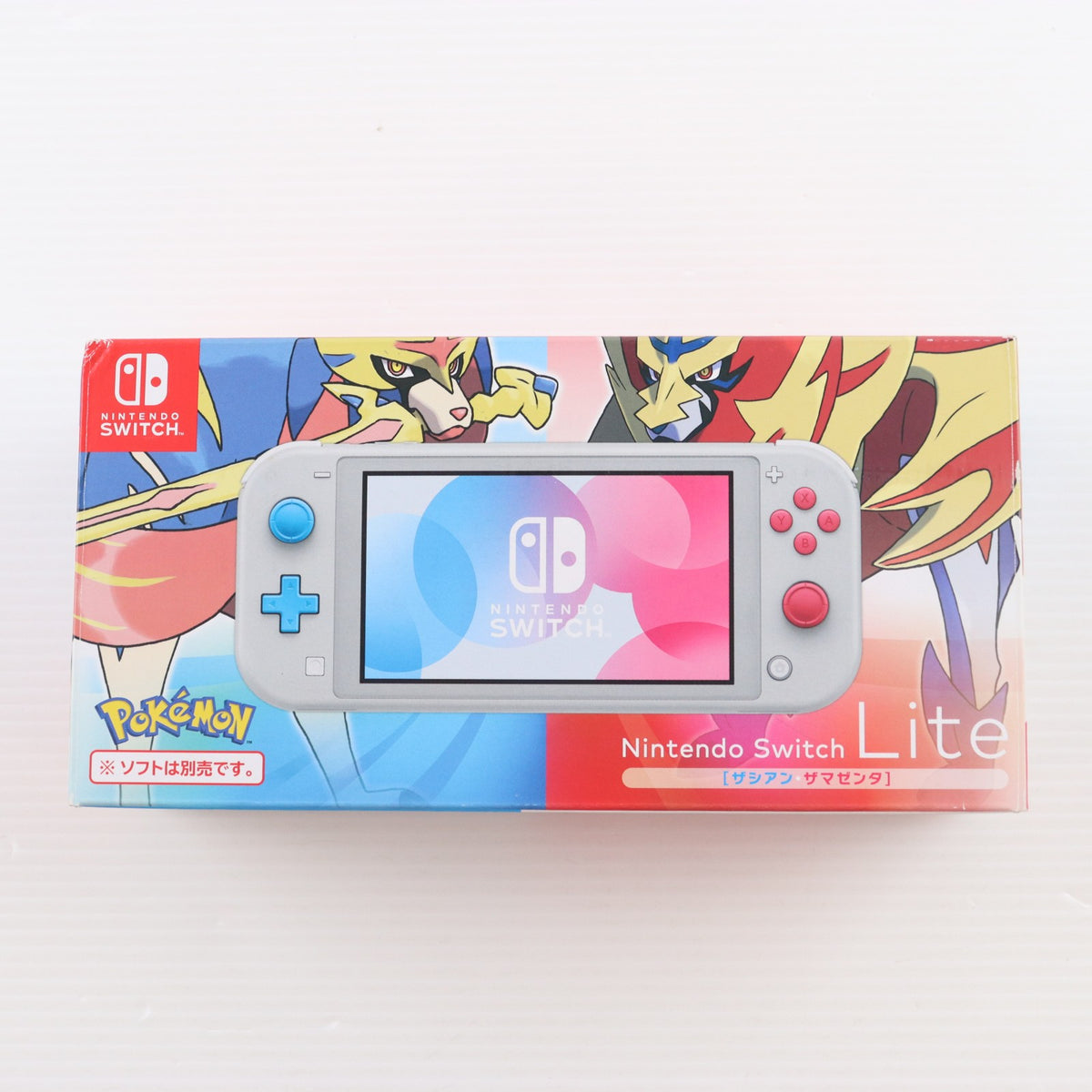 【中古即納】[Switch] (本体) Nintendo Switch Lite(ニンテンドースイッチライト) ザシアン・ザマゼンタ 任天堂(HDH-S-GBZAA)(20191101)
