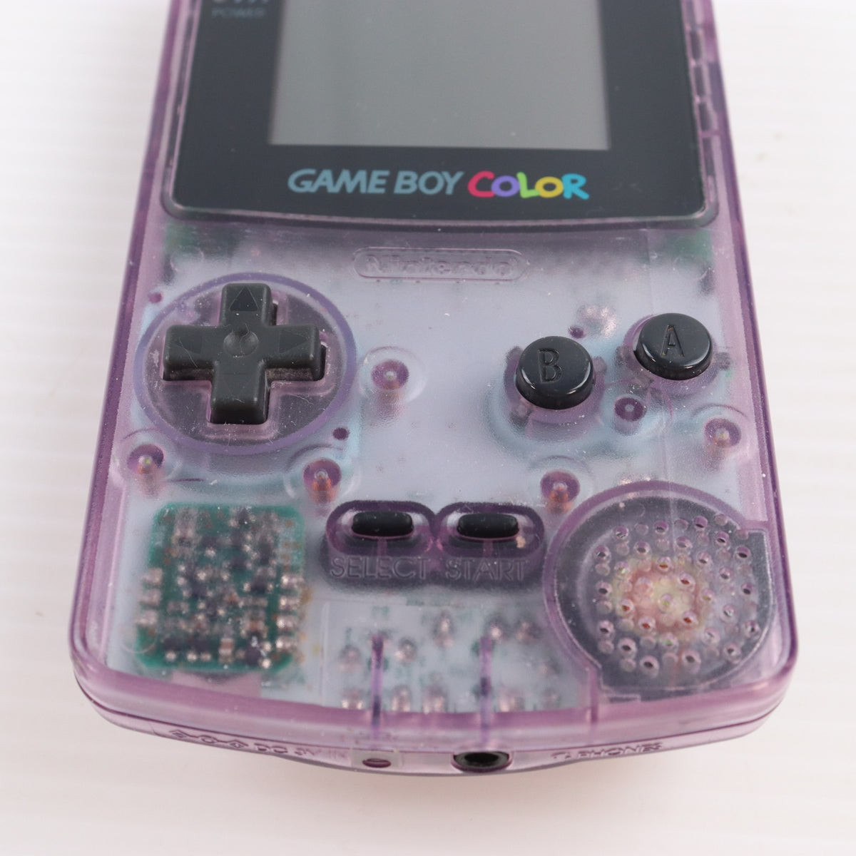 【中古即納】[GB] (本体) GAMEBOY COLOR(ゲームボーイカラー) クリアパープル 任天堂(CGB-001)(19981021)
