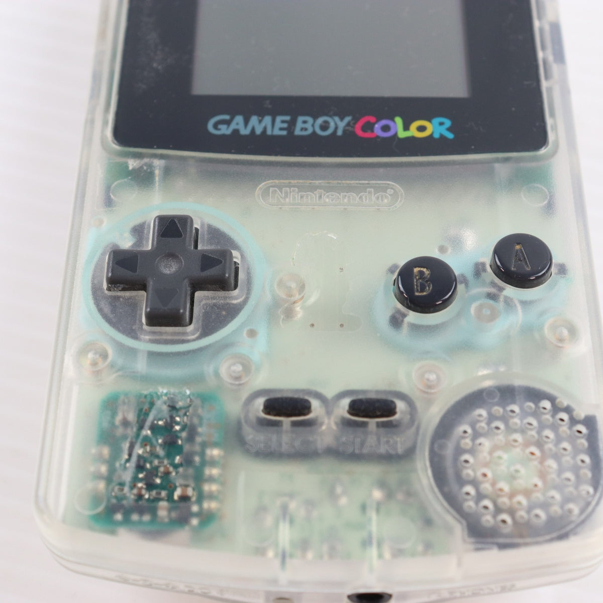 【中古即納】[GBC] (本体) GAMEBOY COLOR(ゲームボーイカラー) クリア 任天堂(CGB-001)(19981021)