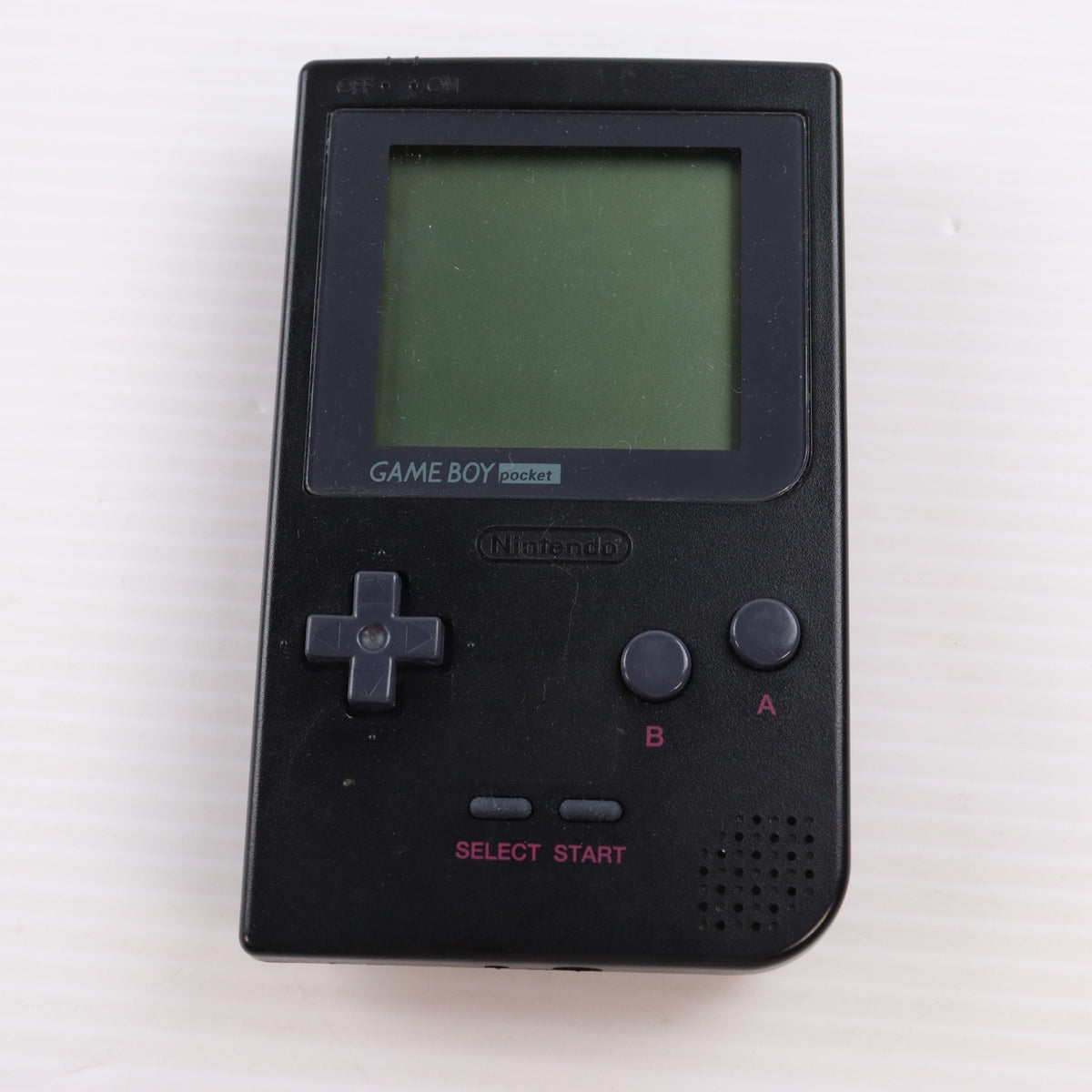 【中古即納】[GB] (本体) GAME BOY pocket(ゲームボーイポケット) 黒(ブラック) 任天堂(MGB-001)(19960721)