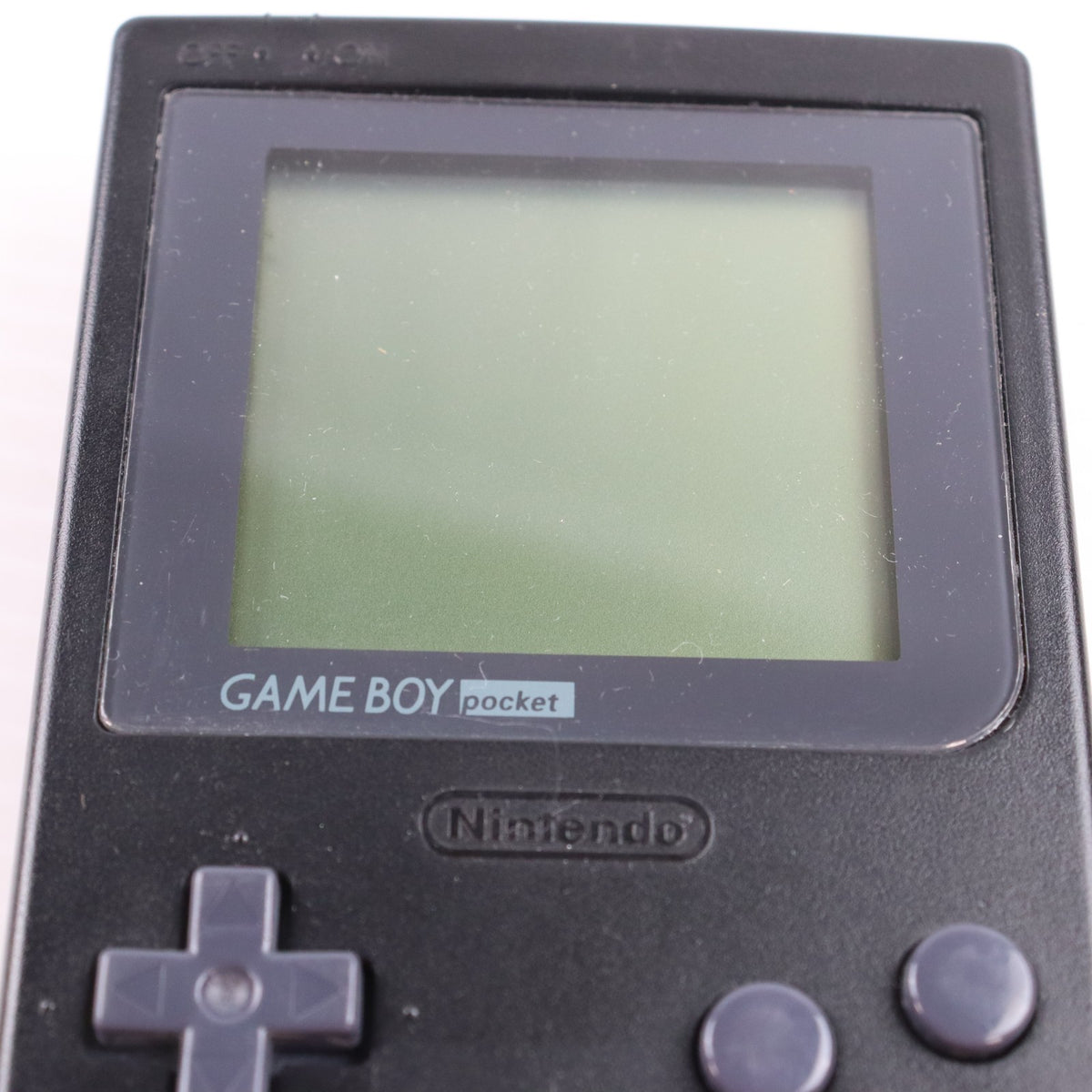 【中古即納】[GB] (本体) GAME BOY pocket(ゲームボーイポケット) 黒(ブラック) 任天堂(MGB-001)(19960721)