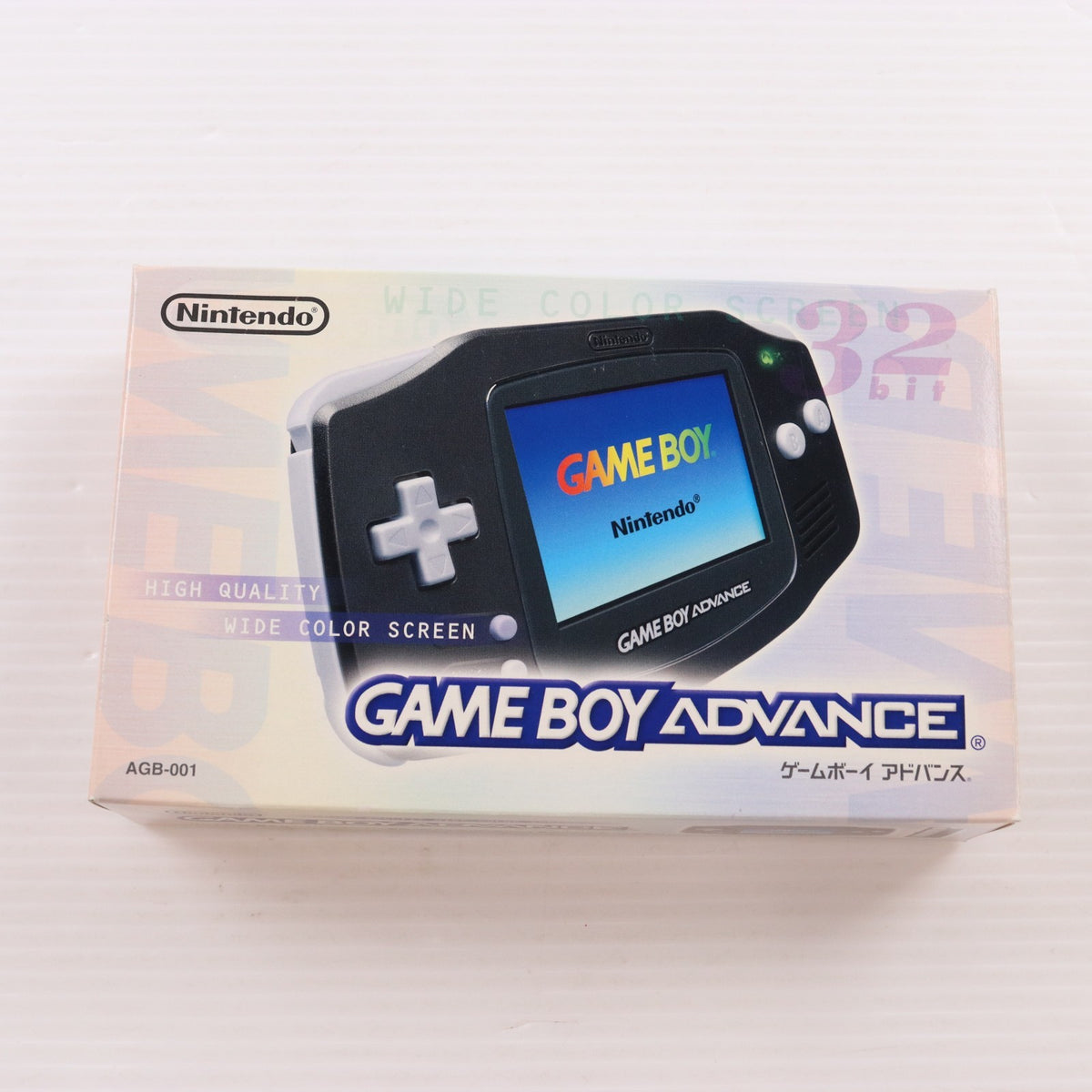 【中古即納】[GBA] (本体) GAMEBOY ADVANCE(ゲームボーイアドバンス) ブラック 任天堂(AGB-S-KA)(20011214)