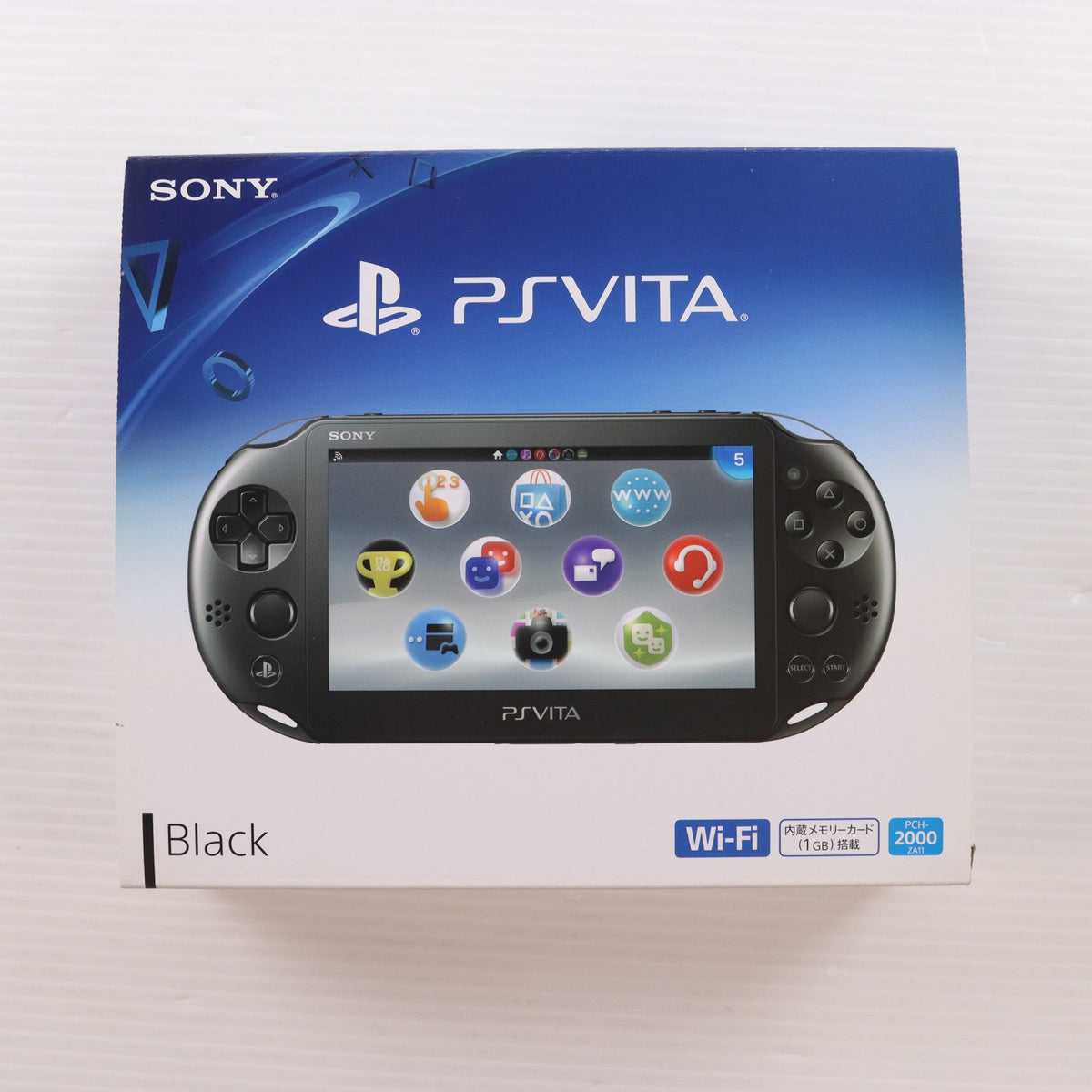 【中古即納】[PSVita] (本体) PlayStation Vita(プレイステーション ヴィータ) Wi-Fiモデル ブラック SCE(PCH-2000ZA11)(20131010)