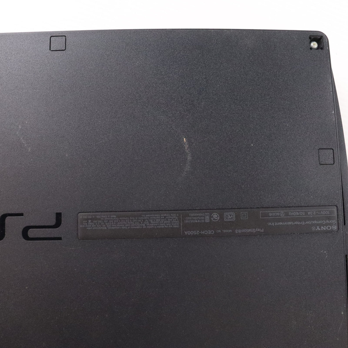 【中古即納】[PS3] (本体) PlayStation 3(プレイステーション3) チャコール・ブラック HDD160GB SCE(CECH-2500A)(20100729)