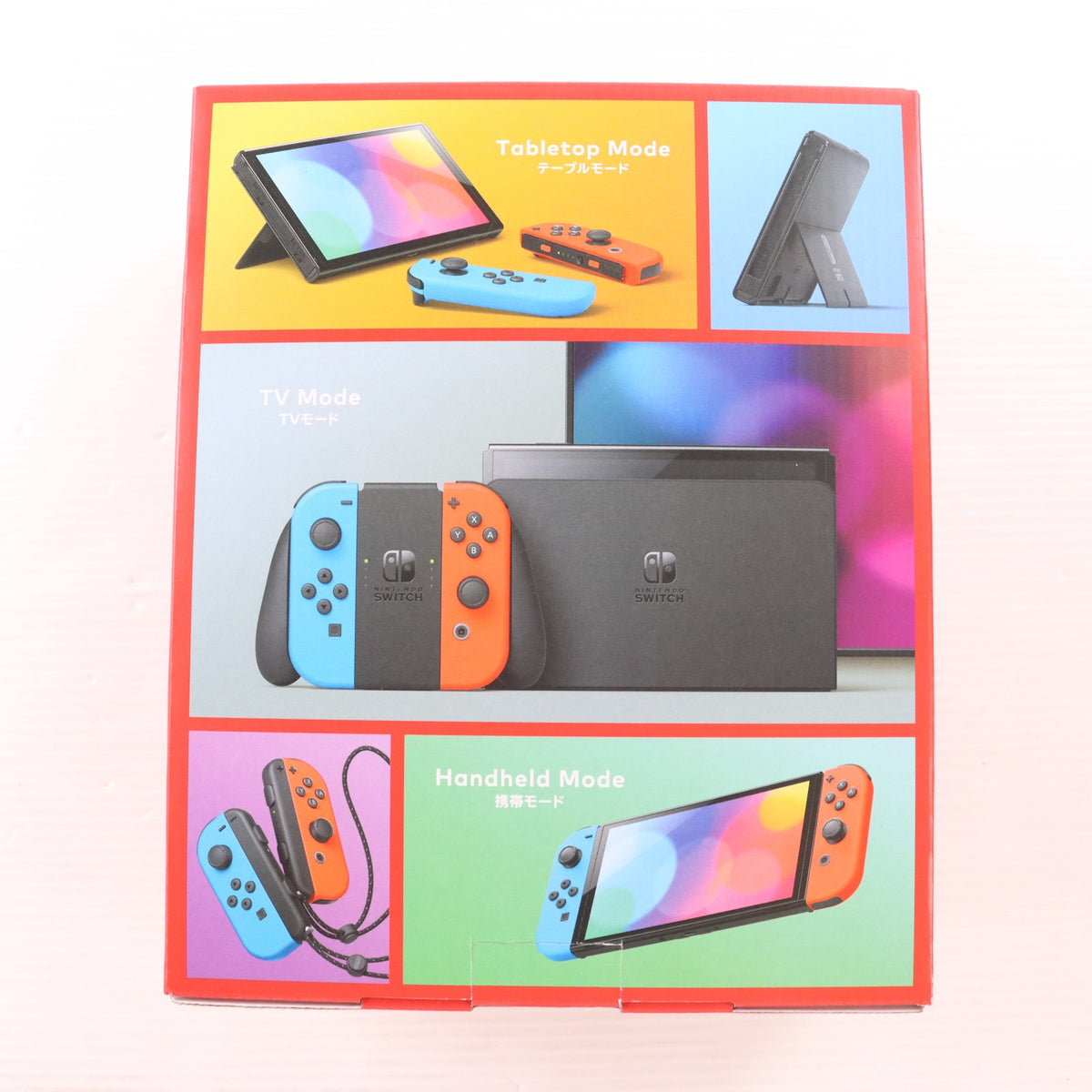 【中古即納】[Switch] (本体) Nintendo Switch(ニンテンドースイッチ) 有機ELモデル Joy-Con(L) ネオンブルー/(R) ネオンレッド 任天堂(HEG-S-KABAA)(20211008)
