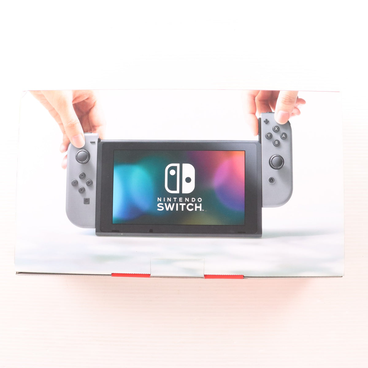 【中古即納】[Switch] (本体) Nintendo Switch(ニンテンドースイッチ) Joy-Con(L)/R グレー 任天堂(HAC-S-KAAAA)(20170303)