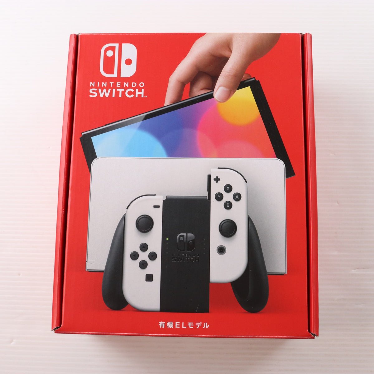 【中古即納】[Switch] (本体) Nintendo Switch(ニンテンドースイッチ) 有機ELモデル Joy-Con(L)/(R) ホワイト 任天堂(HEG-S-KAAAA)(20211008)