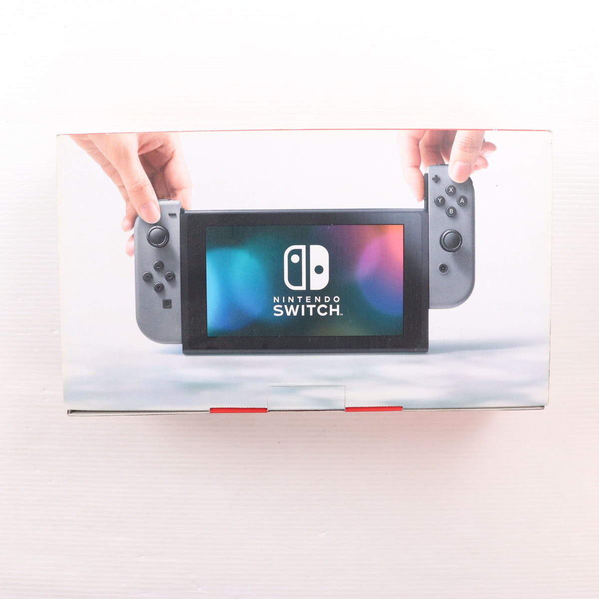 【中古即納】[Switch] (本体) Nintendo Switch(ニンテンドースイッチ) Joy-Con(L)/R グレー 任天堂(HAC-S-KAAAA)(20170303)