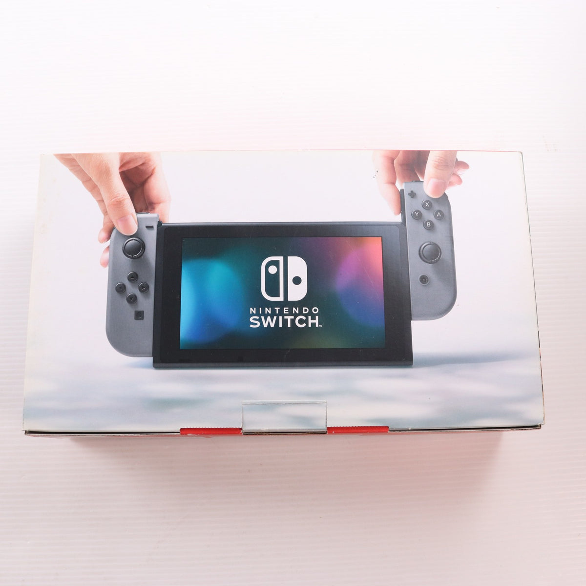 【中古即納】[Switch] (本体) Nintendo Switch(ニンテンドースイッチ) Joy-Con(L)/R グレー 任天堂(HAC-S-KAAAA)(20170303)