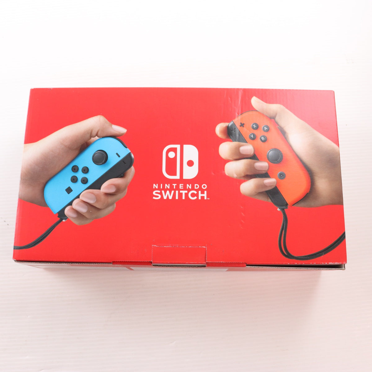 【中古即納】[Switch] (本体) Nintendo Switch(ニンテンドースイッチ) Joy-Con(L) ネオンブルー/(R) ネオンレッド 任天堂(HAD-S-KABAA)(20190830)