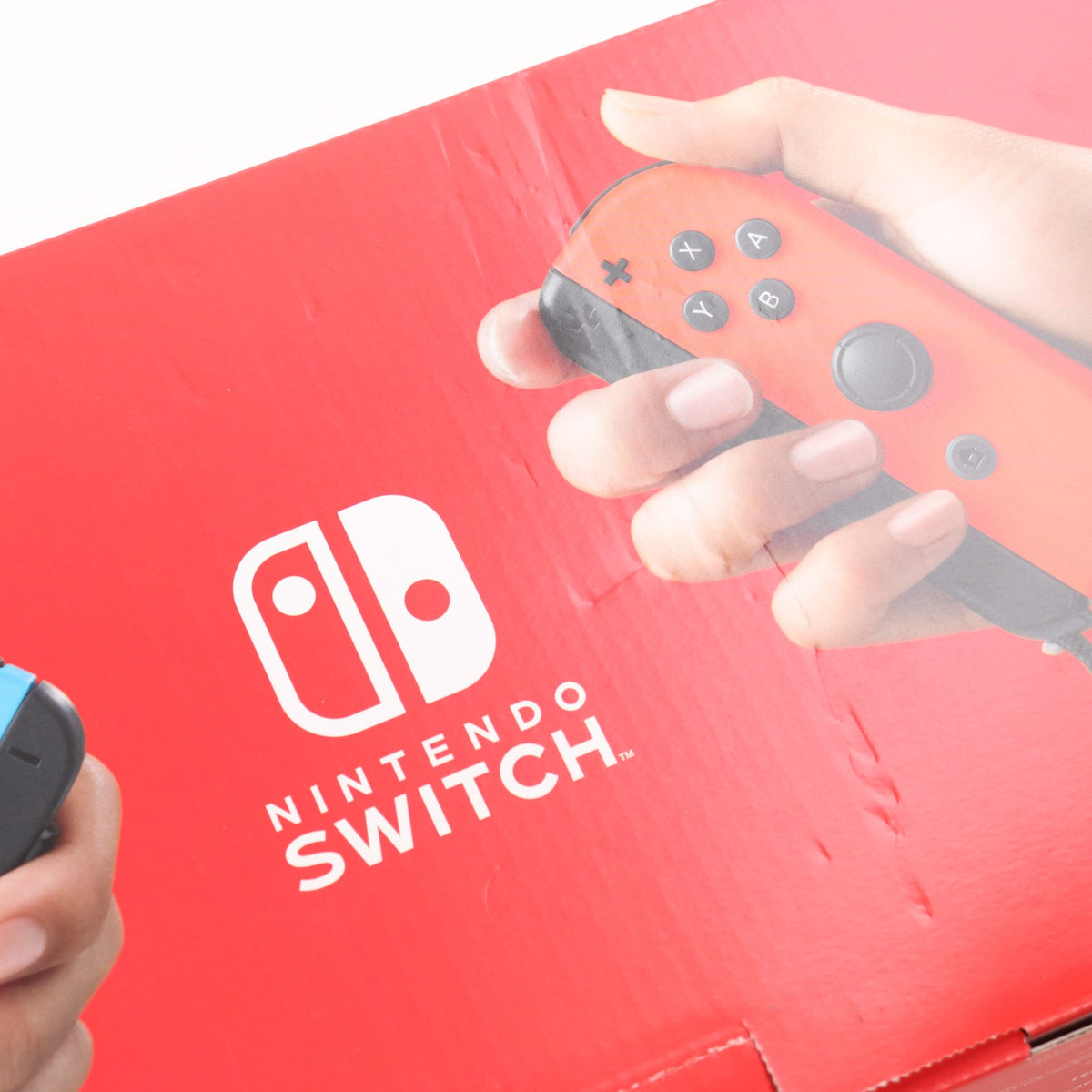 【中古即納】[Switch] (本体) Nintendo Switch(ニンテンドースイッチ) Joy-Con(L) ネオンブルー/(R) ネオンレッド 任天堂(HAD-S-KABAA)(20190830)
