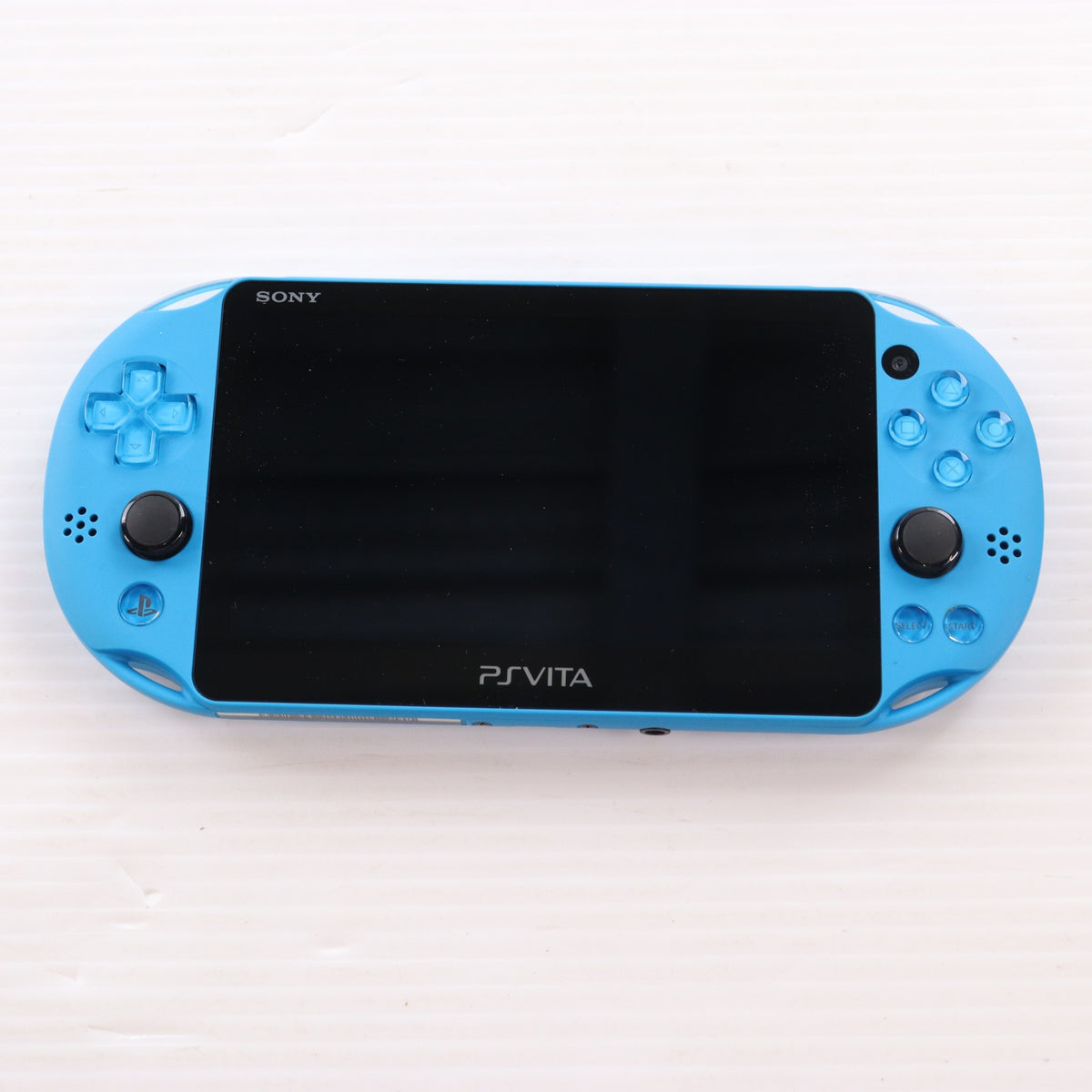 【中古即納】[PSVita] (本体) PlayStation Vita(プレイステーション ヴィータ) Wi-Fiモデル アクア・ブルー SCE(PCH-2000ZA23)(20150917)